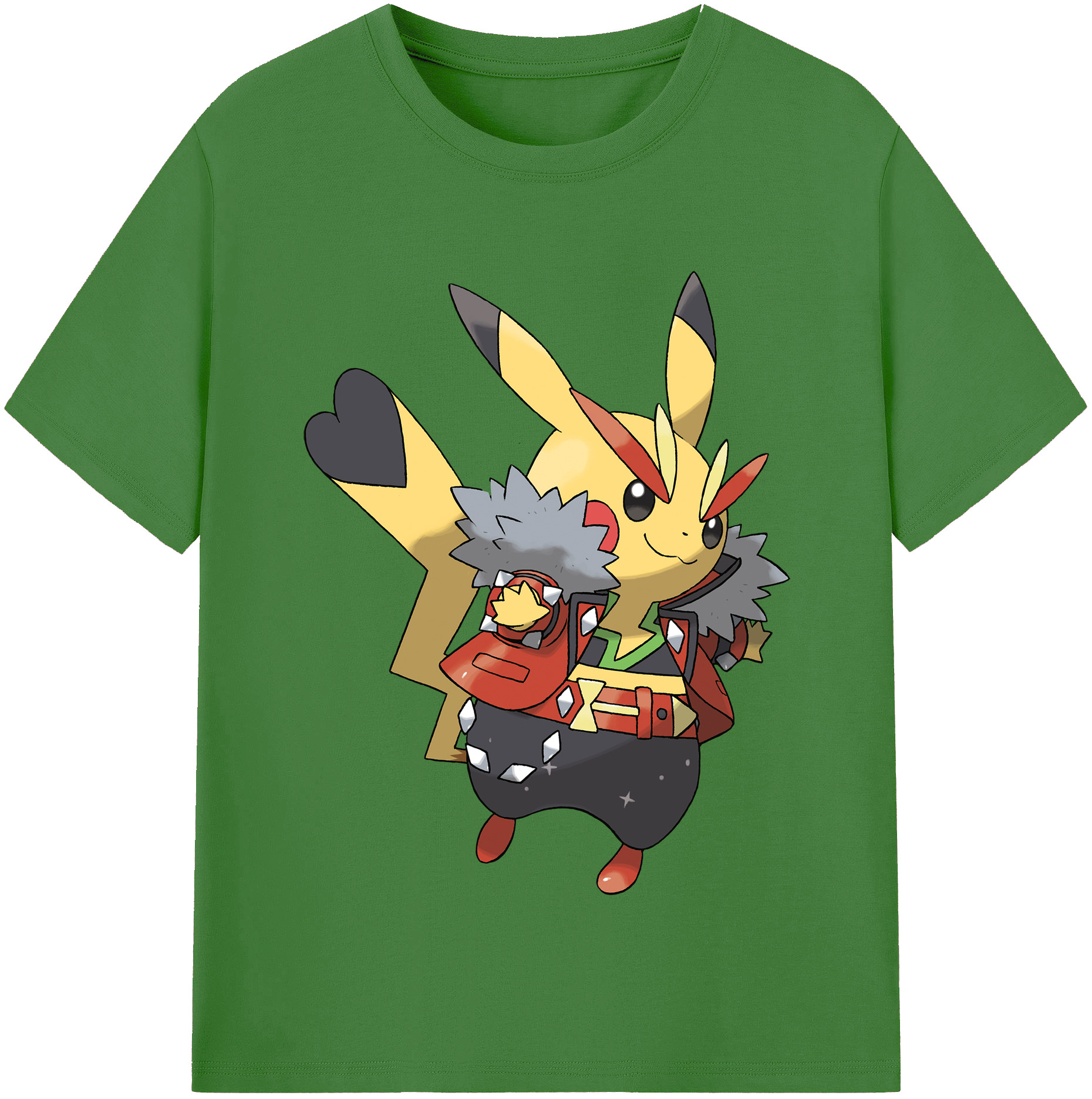 （画像用） ポケットモンスター Pokémon レディースカジュアルプリントTシャツ（綿100％）